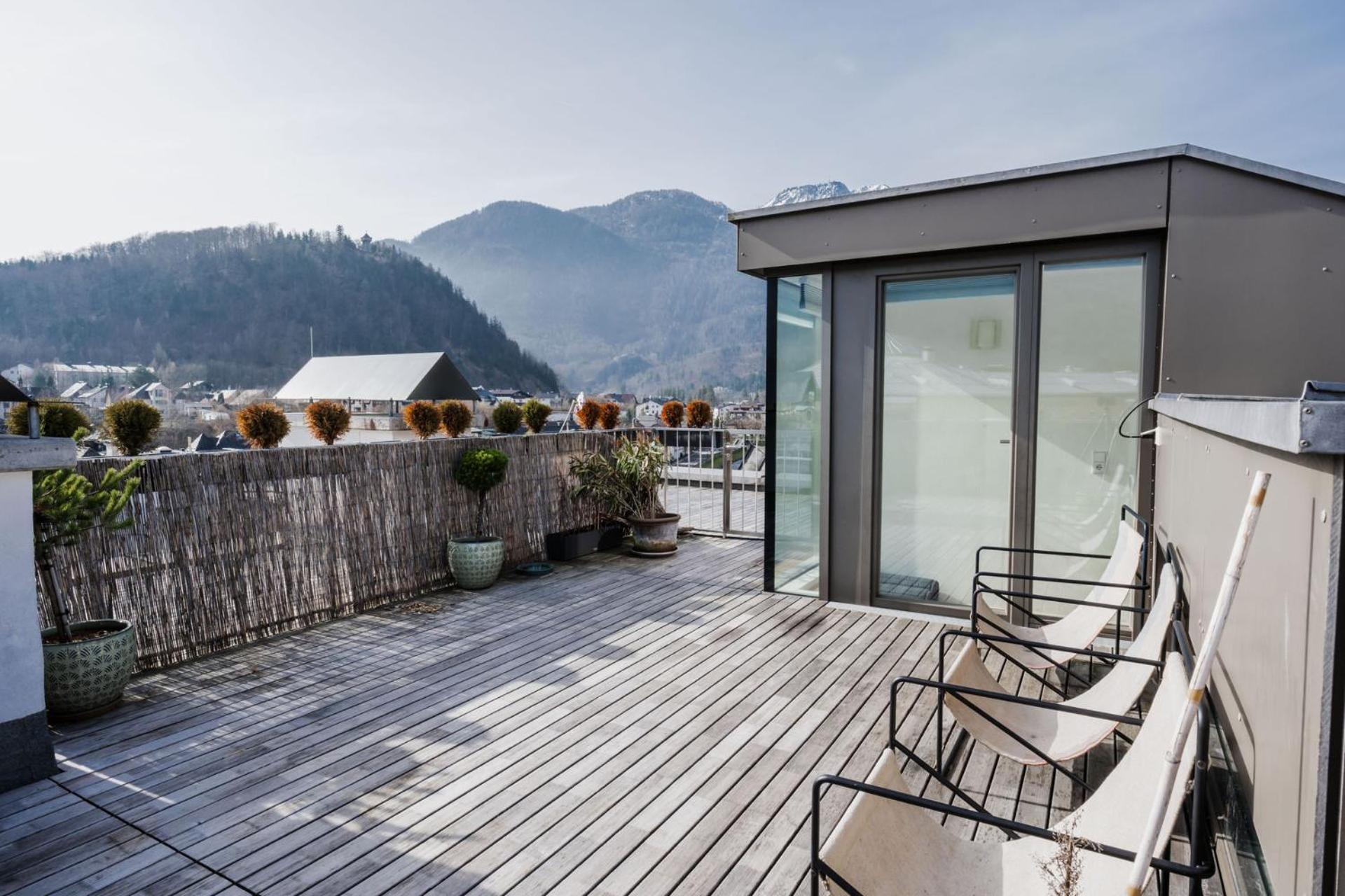 Luxus Penthouse Mit Panoramablick Leilighet Bad Ischl Eksteriør bilde
